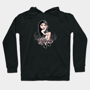 Queen Girl Doll Light Black Hoodie